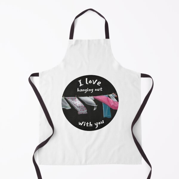 Item preview, Love Hanging Out With You, Laundry On Clothesline designed and sold by JoyfulWhimsy.