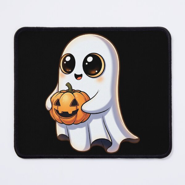 Item preview, Autumn Ghost | Cozy, Whimsical, and Spookily Seasonal Halloween Graphic designed and sold by Tw1nsAIArt.