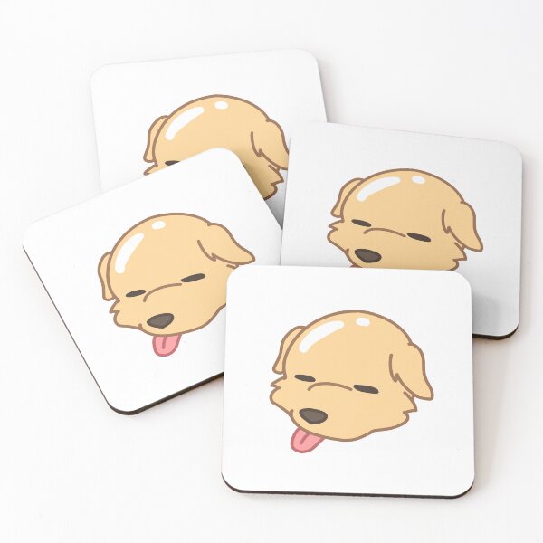 Item preview, Baldy Cute Golden Retriever Dog designed and sold by BaldyBogBog.