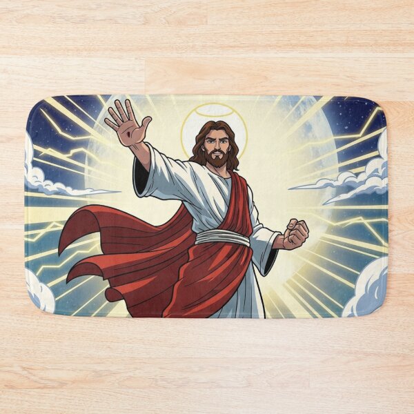 Item preview, All Powerful Jesus designed and sold by JesusClub.