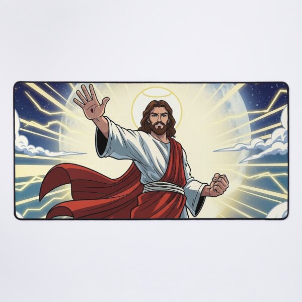 Item preview, All Powerful Jesus designed and sold by JesusClub.