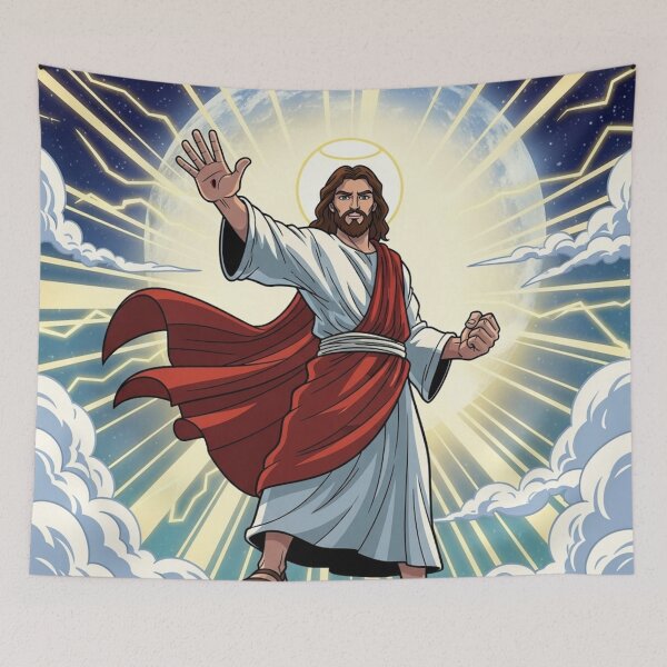 Item preview, All Powerful Jesus designed and sold by JesusClub.