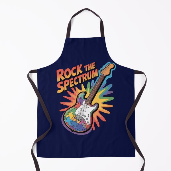 Item preview, Puzzle Guitar Solo – Rock the Spectrum designed and sold by GENX-AUTISM-DAD.