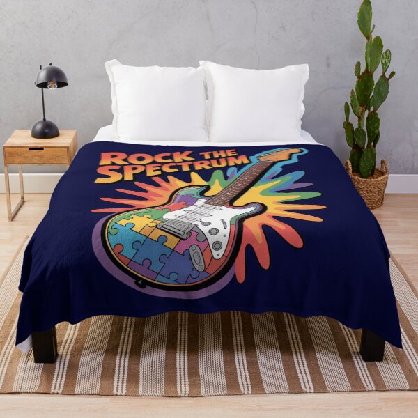 Item preview, Puzzle Guitar Solo – Rock the Spectrum designed and sold by GENX-AUTISM-DAD.