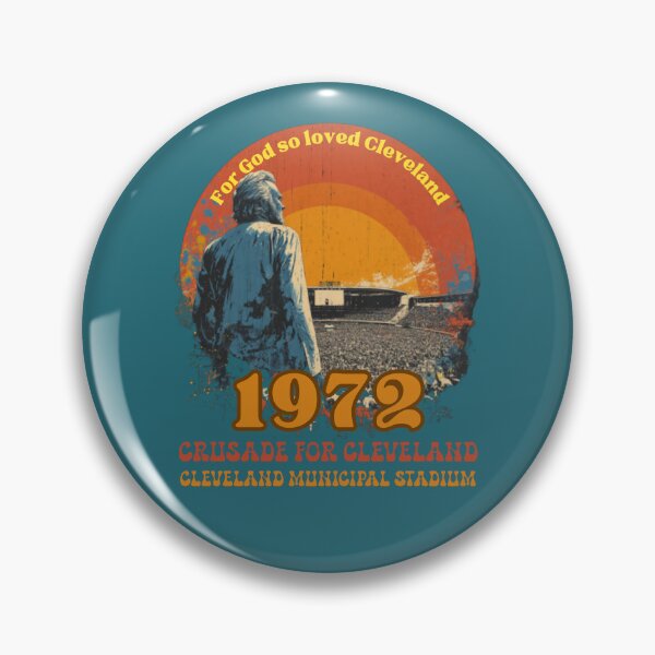 Item preview, 1972 Cleveland Crusade – Vintage Christian Revival designed and sold by TheThreeOFive.