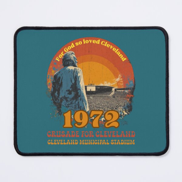 Item preview, 1972 Cleveland Crusade – Vintage Christian Revival designed and sold by TheThreeOFive.