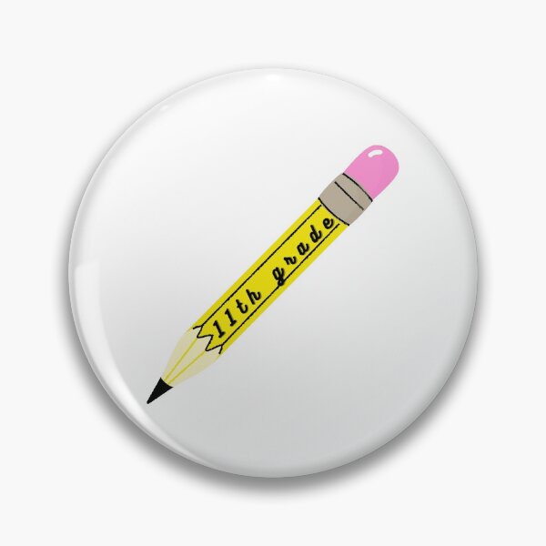 Item preview, 11th Grade Pencil Sticker – Cute Back to School Design for Kids & Teachers designed and sold by jane-sol.