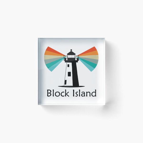 Item preview, Block Island Lighthouse Rainbow designed and sold by Esskay Designs.