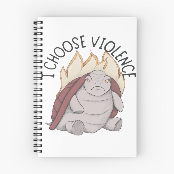 Item preview, Very angry turtle on fire | I Choose Violence designed and sold by Basiinaa.