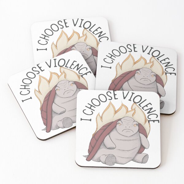 Item preview, Very angry turtle on fire | I Choose Violence designed and sold by Basiinaa.