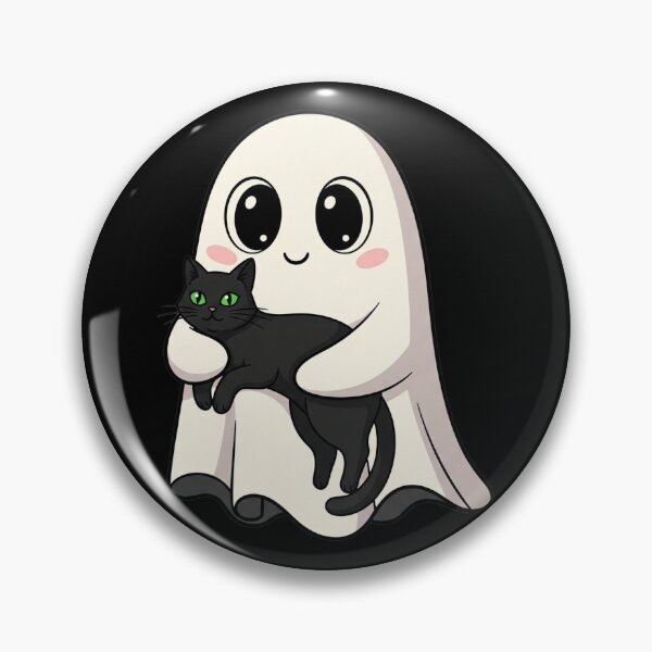 Item preview, Autumn Ghost | Cozy, Whimsical, and Spookily Seasonal Halloween Graphic designed and sold by Tw1nsAIArt.