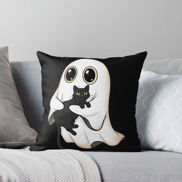 Item preview, Autumn Ghost | Cozy, Whimsical, and Spookily Seasonal Halloween Graphic designed and sold by Tw1nsAIArt.