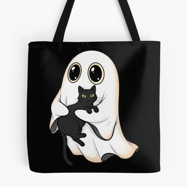Item preview, Autumn Ghost | Cozy, Whimsical, and Spookily Seasonal Halloween Graphic designed and sold by Tw1nsAIArt.