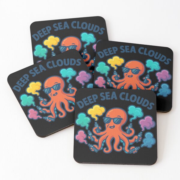 Item preview, Octo-Clouds – Deep Sea Clouds Vape Design designed and sold by House of Taste Designs.