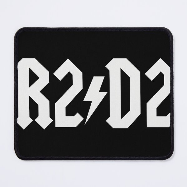 Item preview, Droid Rock Logo Parody designed and sold by OX_Bigly's Nerd Culture Designs.
