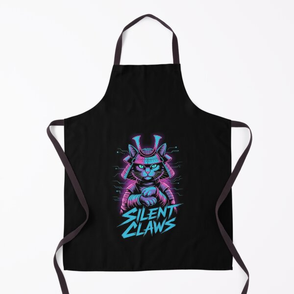 Item preview, Silent Claws Cyberpunk Samurai Cat designed and sold by Enea Kelo.