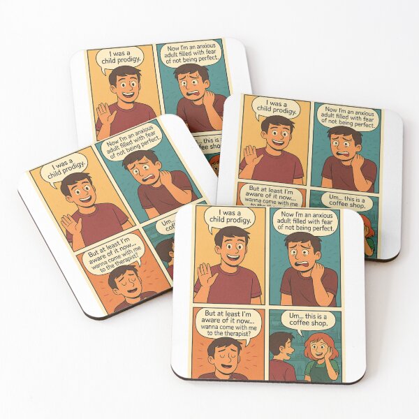 Item preview, The Prodigy Grown Up – Comic About Anxiety and Awareness designed and sold by Not-Only-You.