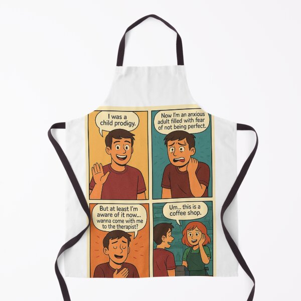 Item preview, The Prodigy Grown Up – Comic About Anxiety and Awareness designed and sold by Not-Only-You.