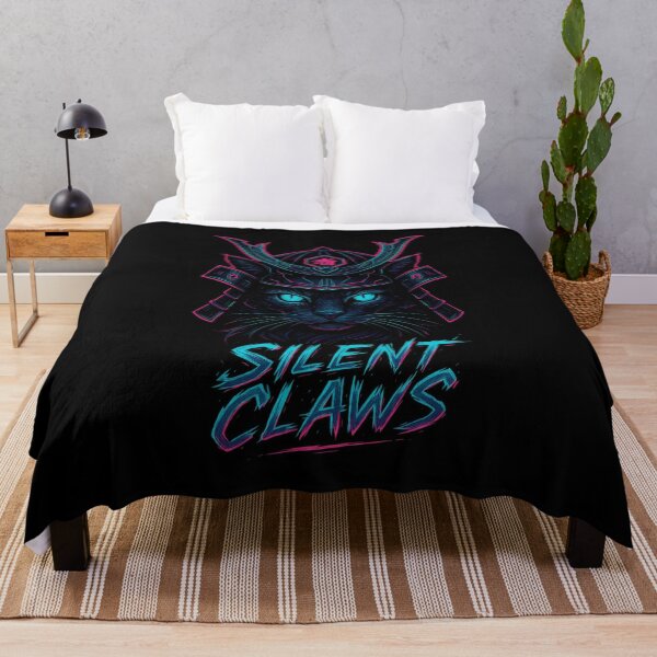 Item preview, Silent Claws Cyberpunk Samurai Cat designed and sold by Enea Kelo.