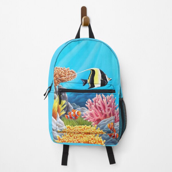 Item preview, Tropical Fish and Colorful Reefs – Vibrant Underwater Illustration designed and sold by Ambiance Sauvage.