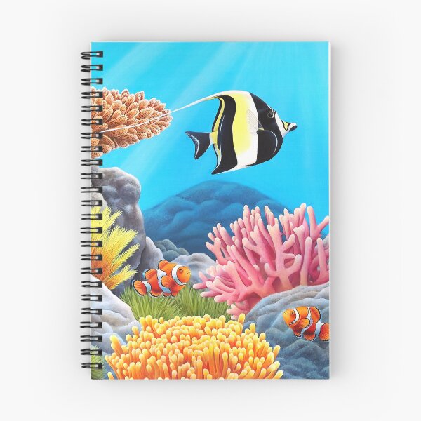 Item preview, Tropical Fish and Colorful Reefs – Vibrant Underwater Illustration designed and sold by Ambiance Sauvage.