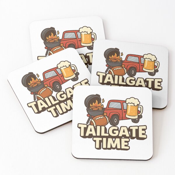 Item preview, Funny Tailgate Meme – “Tailgate Time” Football and Beer Design designed and sold by DMSdesigns1.