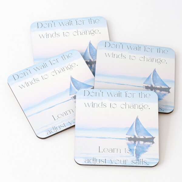 Item preview, Don't Wait for the Winds to Change designed and sold by AppleyEverAfter.