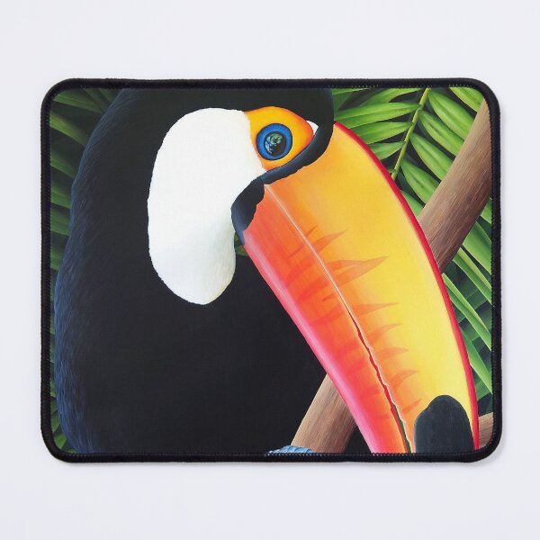 Item preview, Colorful Toucan in the Jungle - Exotic and Lively Illustration designed and sold by Ambiance Sauvage.