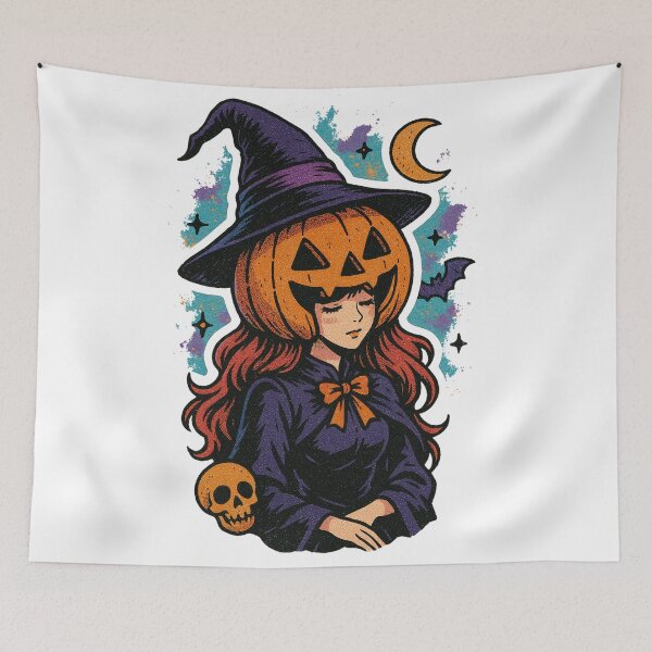 Item preview, Halloween Pumpkin Girl designed and sold by JonelleTshirts.