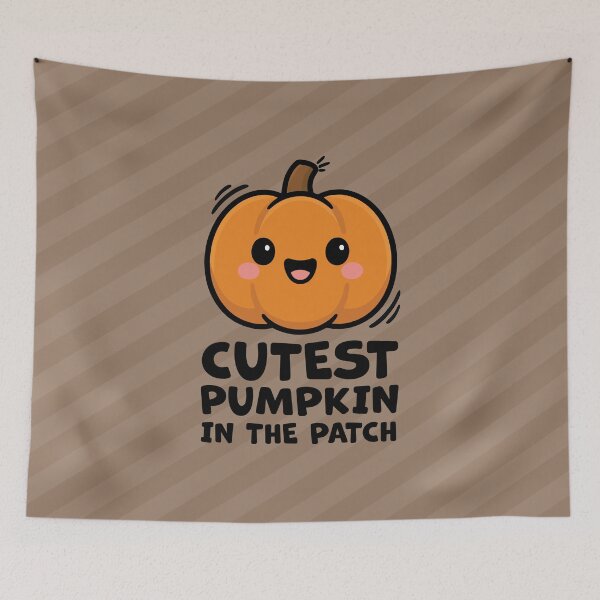 Item preview, Cutest Pumpkin in the Patch – Halloween - Mocha designed and sold by Clever Cookie.