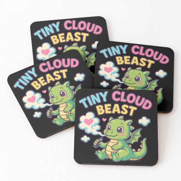 Item preview, Dragon Puff - Tiny Cloud Beast Vape Design designed and sold by House of Taste Designs.