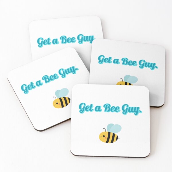 Item preview, Get a Bee Guy slogan and a cute bee designed and sold by E-Ren.