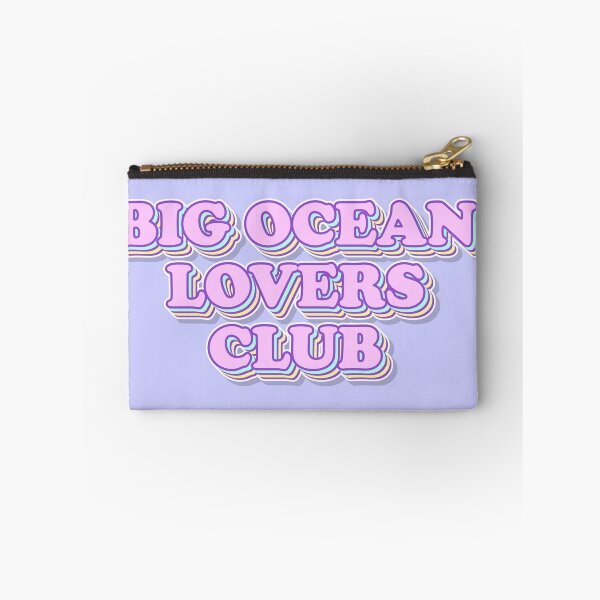 Item preview, Big Ocean Lovers Club Retro Aesthetic Typography Design designed and sold by smeraldosecrets.