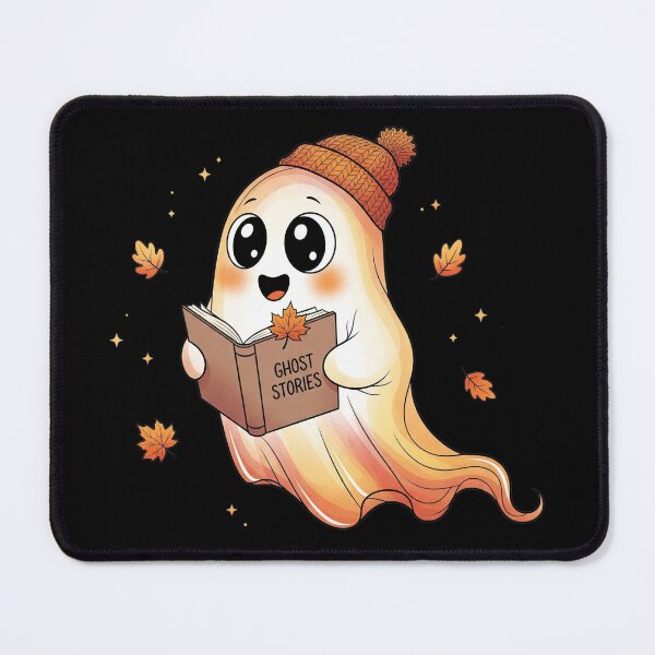 Item preview, Autumn Ghost | Cozy, Whimsical, and Spookily Seasonal Halloween Graphic designed and sold by Tw1nsAIArt.