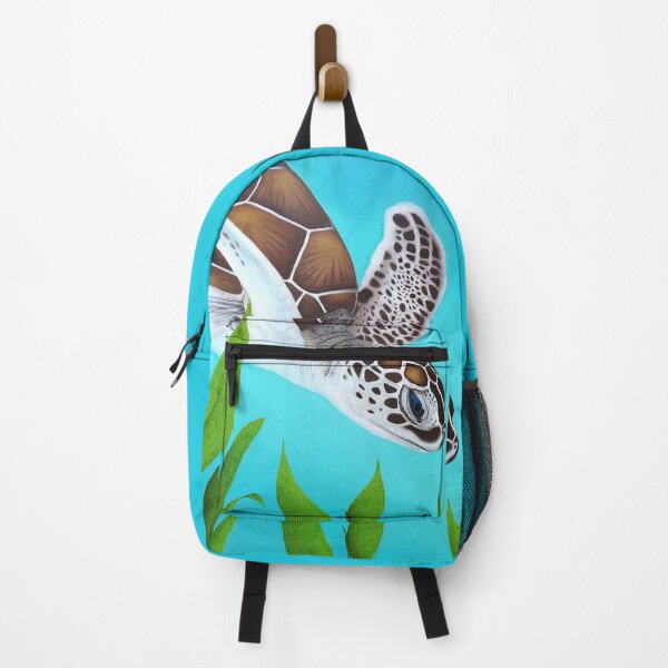 Item preview, Sea Turtle in the Turquoise Ocean - Soothing Ocean Illustration designed and sold by Ambiance Sauvage.