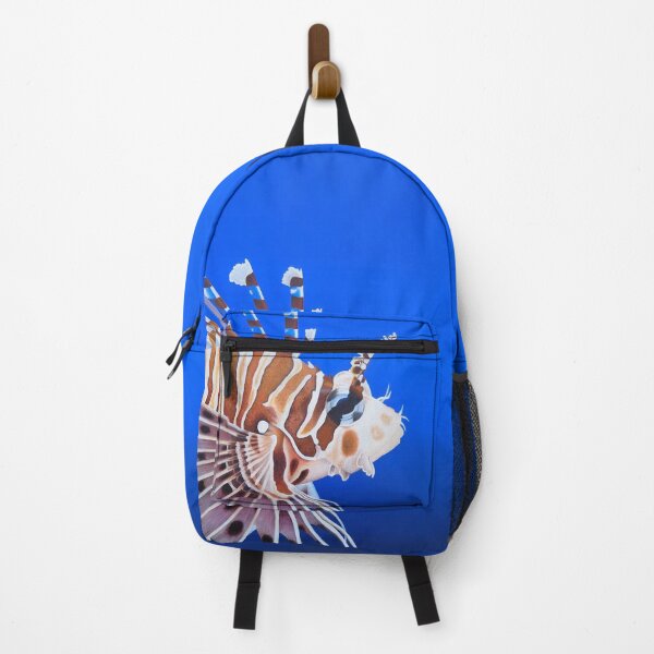 Item preview, Lionfish in the Ocean - Exotic and Beautiful Illustration designed and sold by Ambiance Sauvage.
