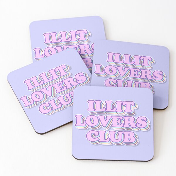 Item preview, ILLIT Lovers Club Retro Aesthetic Typography Design designed and sold by smeraldosecrets.