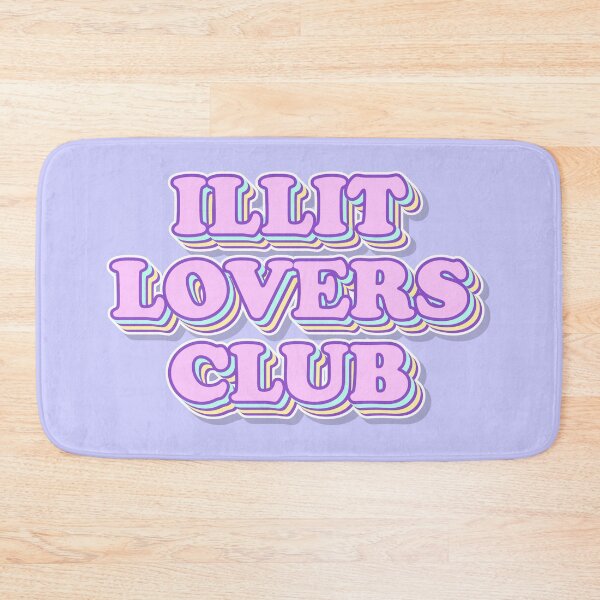 Item preview, ILLIT Lovers Club Retro Aesthetic Typography Design designed and sold by smeraldosecrets.