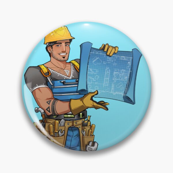 Item preview, Blueprints Tony Toolbox Sticker designed and sold by studioroguet.