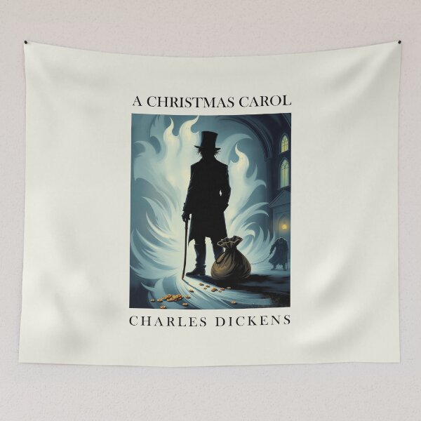 Item preview, A Christmas Carol Charles Dickens Inspired Classic Literature designed and sold by kakarikihill.