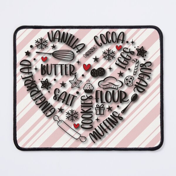 Item preview, Holiday Baking, Christmas Cookie Heart Design, Festive Baking, Gift for Bakers designed and sold by dkid creations.