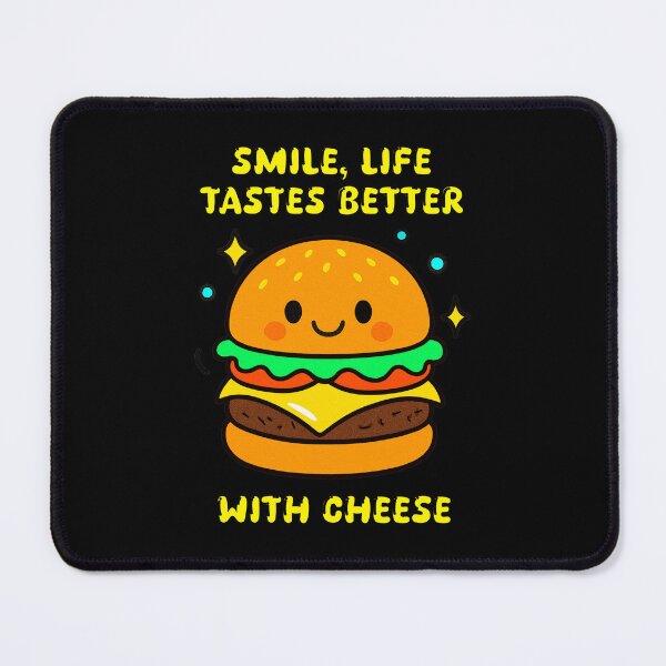 Item preview, Smiles Are Better with Cheese designed and sold by KingxScribble.