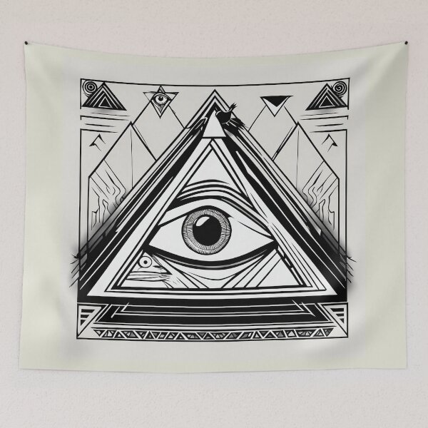 Item preview, Pyramid Eye  designed and sold by GrudleBay.