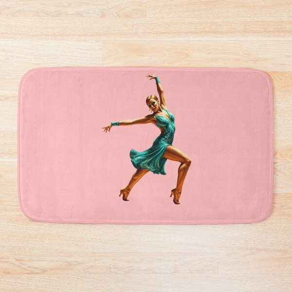 Item preview, Latin Dance Queen – Elegant Ballroom Dancer in Motion designed and sold by TypoVibeStudio.