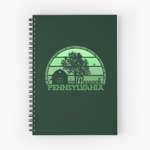 Item preview, Paupack Pennsylvania Sunset Retro Vintage Local Pride Logo designed and sold by CRHPOD20.