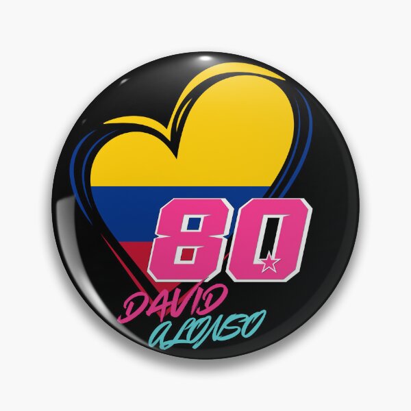 Item preview, David Alonso #80 MotoGP | Colombian Heritage Heart Design designed and sold by Fan Art Station .
