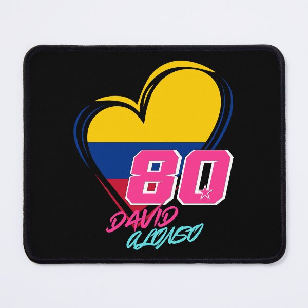 Item preview, David Alonso #80 MotoGP | Colombian Heritage Heart Design designed and sold by Fan Art Station .