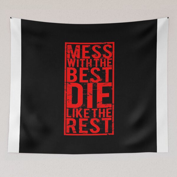 Item preview, Mess with the best red designed and sold by Durro.
