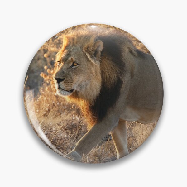 Item preview, The King Stalks Regally designed and sold by Kay Brewer.