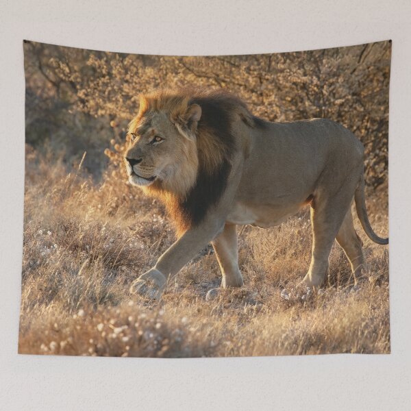 Item preview, The King Stalks Regally designed and sold by Kay Brewer.